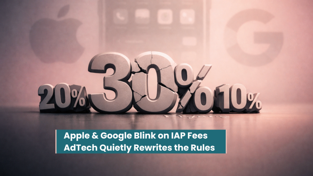 Apple & Google Blink on IAP Fees - AdTech Quietly Rewrites the Rules image
