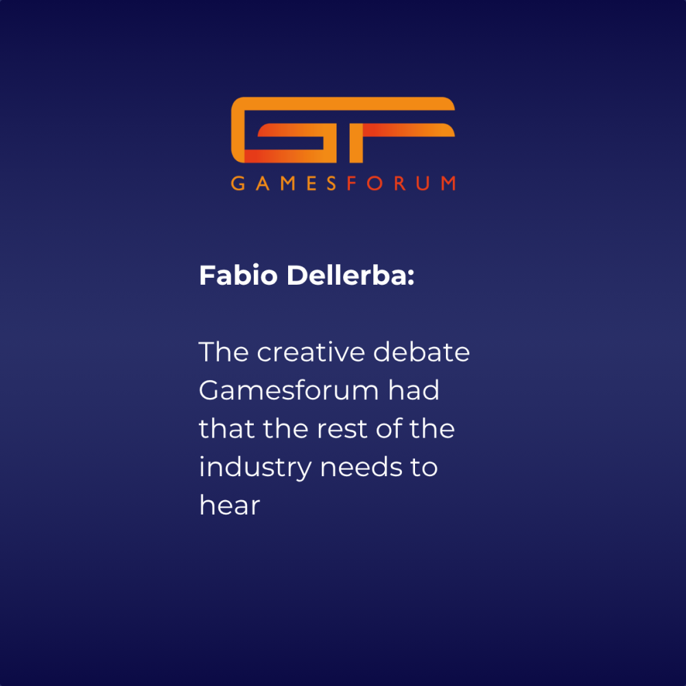 The creative debate Gamesforum had that the rest of the industry needs to hear image