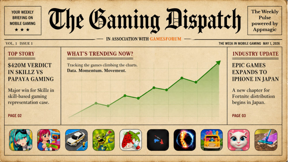 The Gaming Dispatch: Skill-Gaming Lawsuit, Epic in Japan, Leadership Transitions, Subway Surfers Movie & Vietnam’s Scale image
