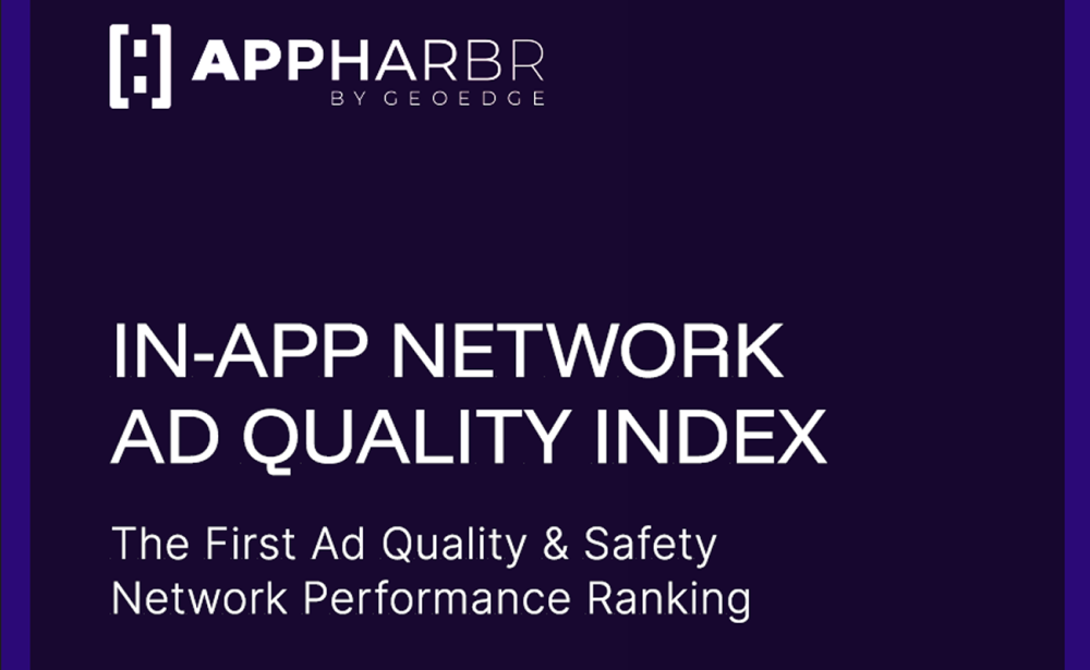 AppHarbr Launches the First In-App Ad Quality Network Performance Index image