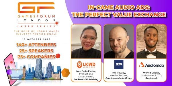 Audiomob Joins Lockwood Publishing at Gamesforum London image