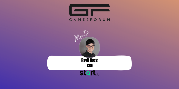 Gamesforum Meets: Ravit Ross, CRO, Start.io image