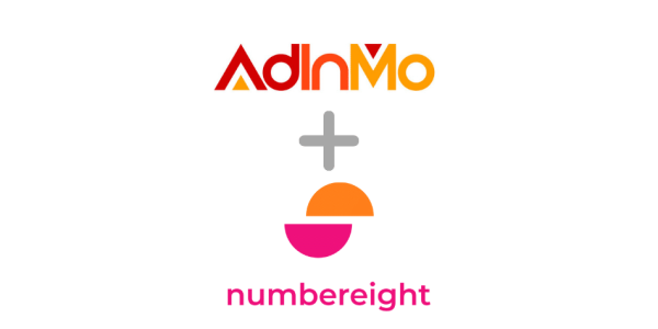 AdInMo and NumberEight announce partnership to advance mobile in-game advertising addressability image