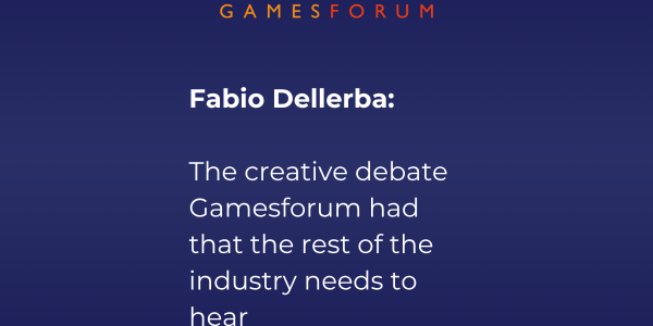 The creative debate Gamesforum had that the rest of the industry needs to hear image