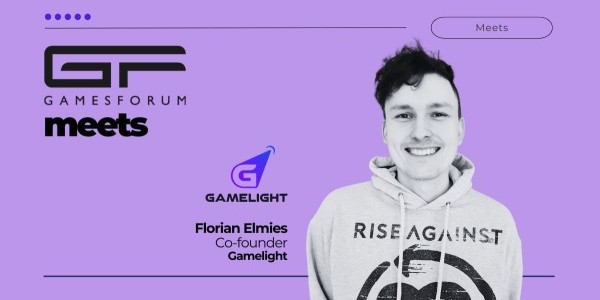 Gamesforum Meets: Florian Elmies, Co-founder, Gamelight image