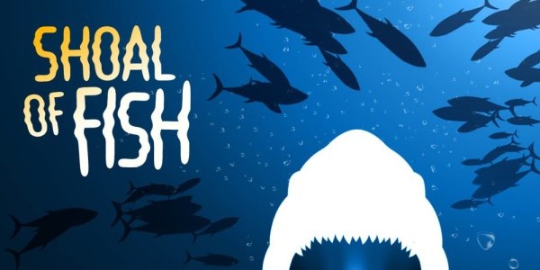 Shoal of Fish chases numbers nots whales image
