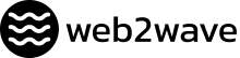 web2wave logo